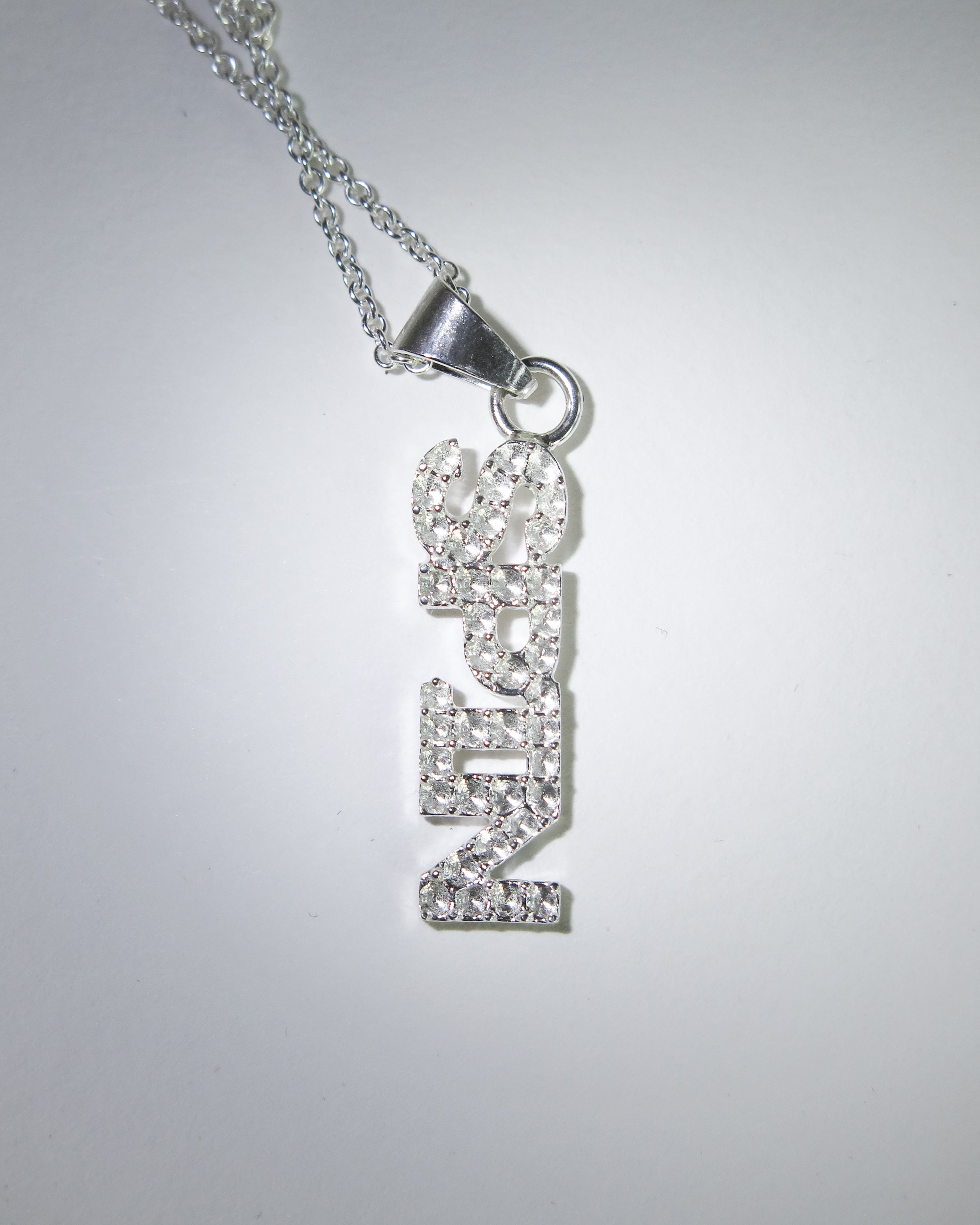 SPIN pendant, sterling silver