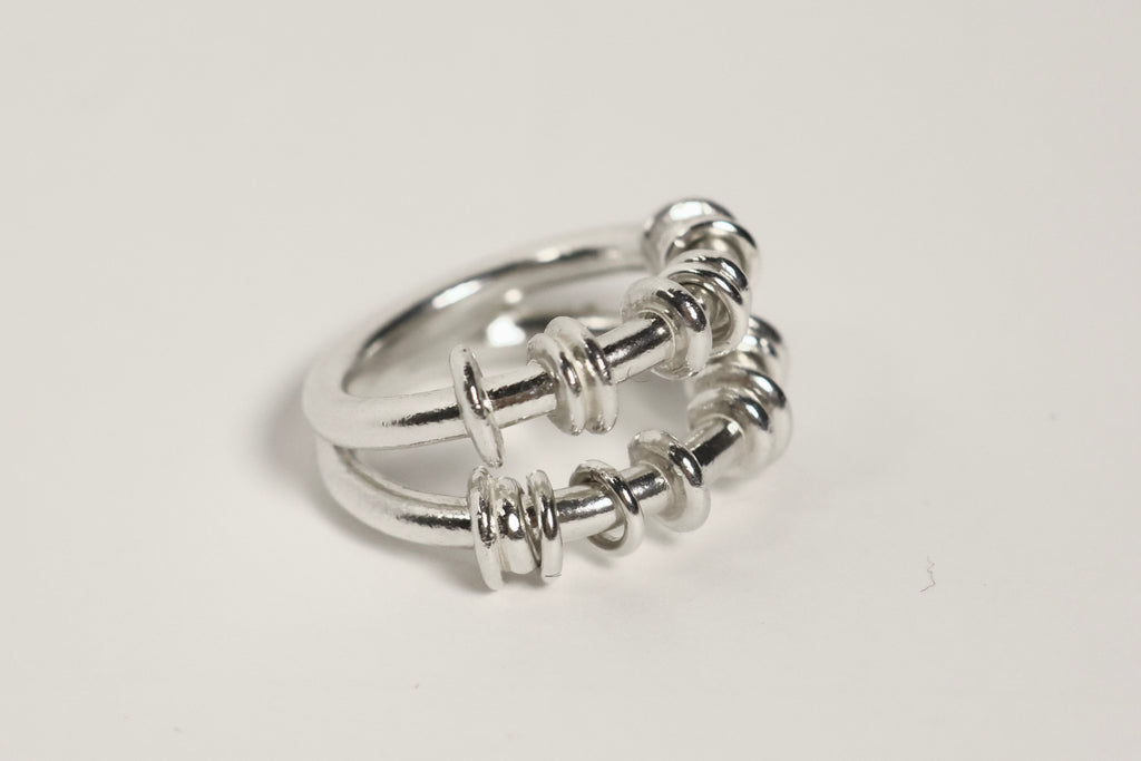 Jump ring, sterling silver