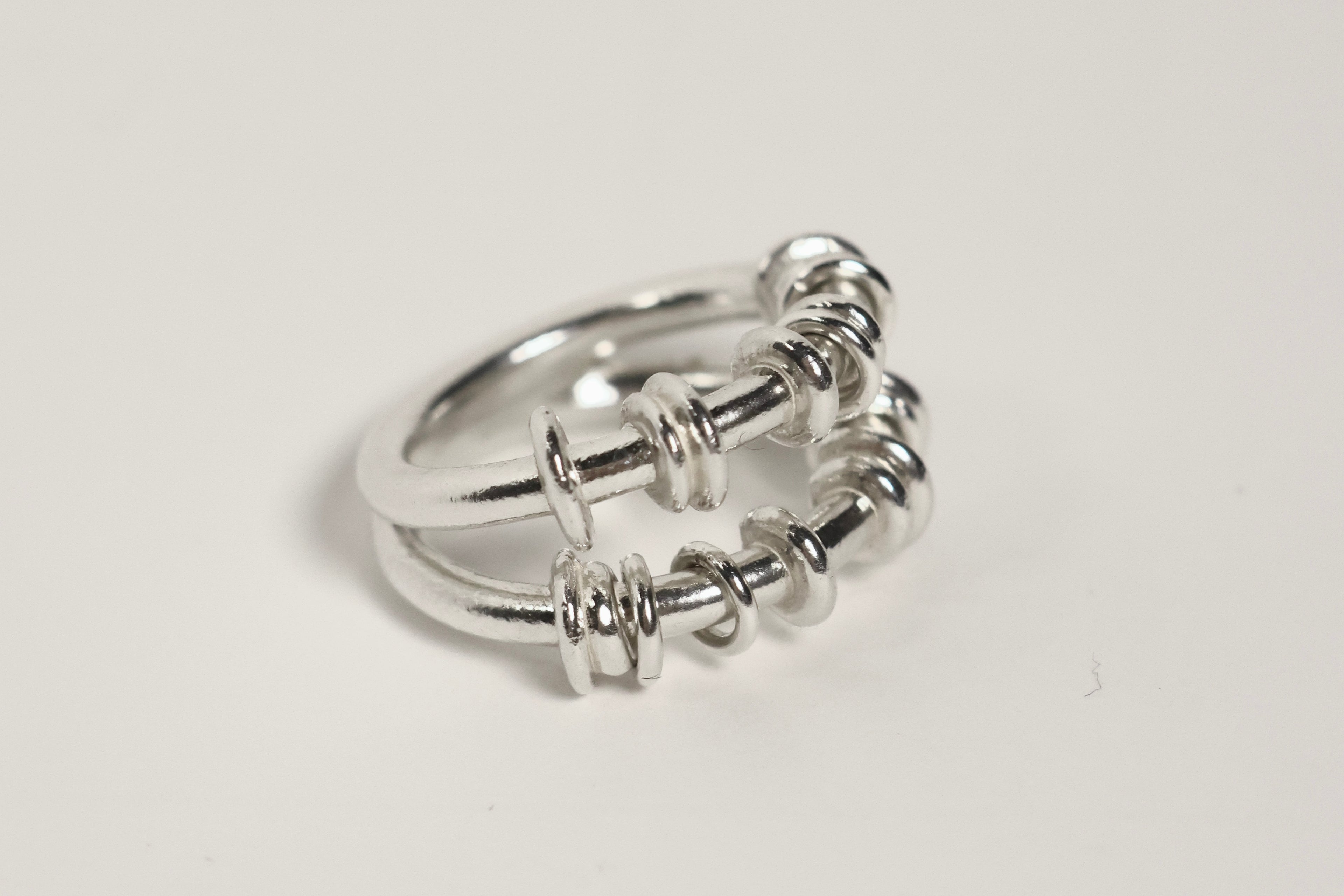Jump ring, sterling silver