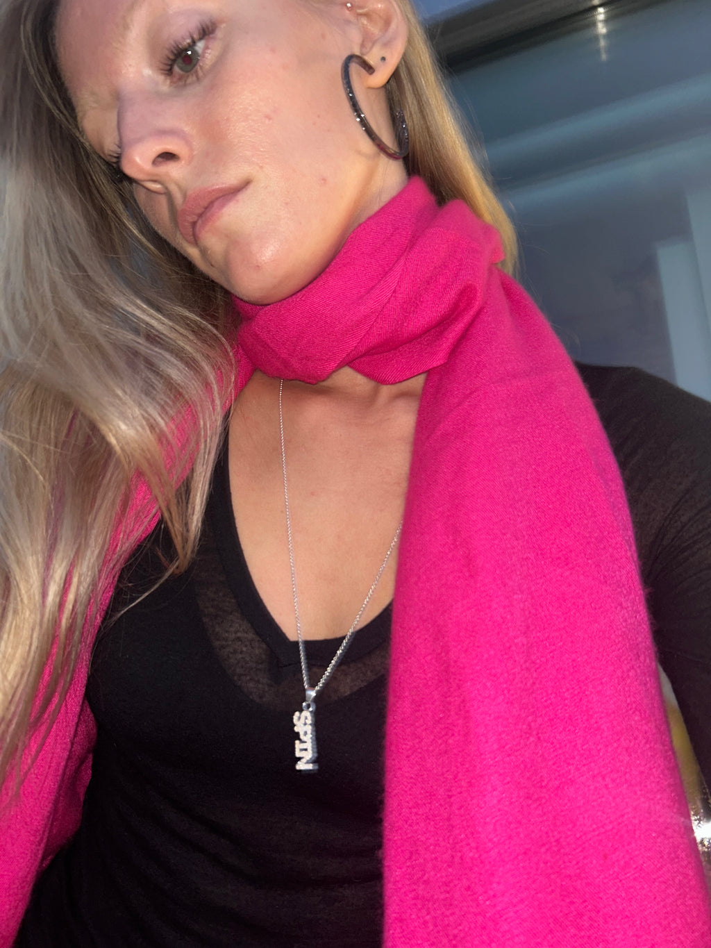 SPIN pendant, sterling silver