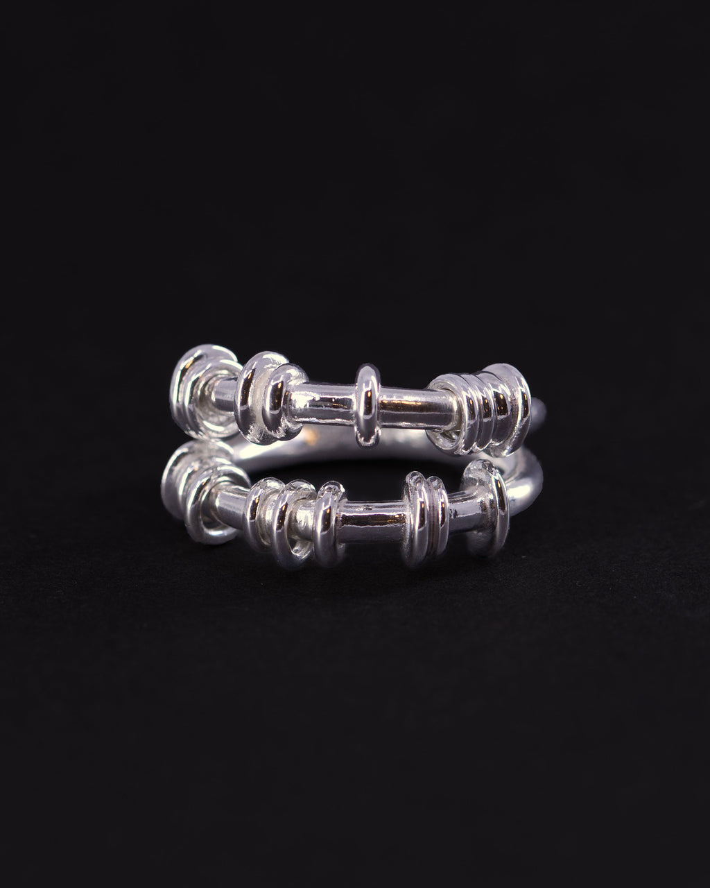 Jump ring, sterling silver