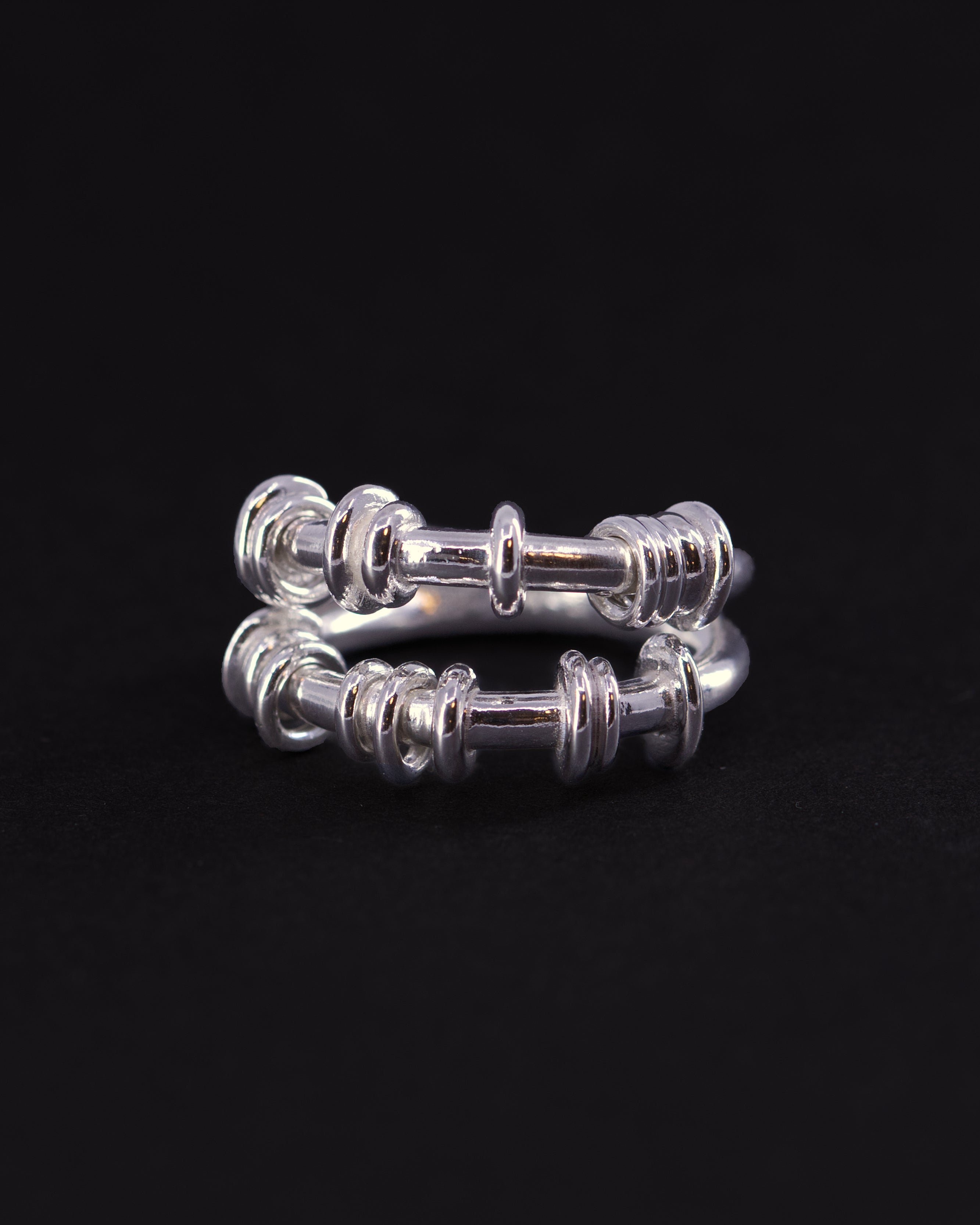 Jump ring, sterling silver