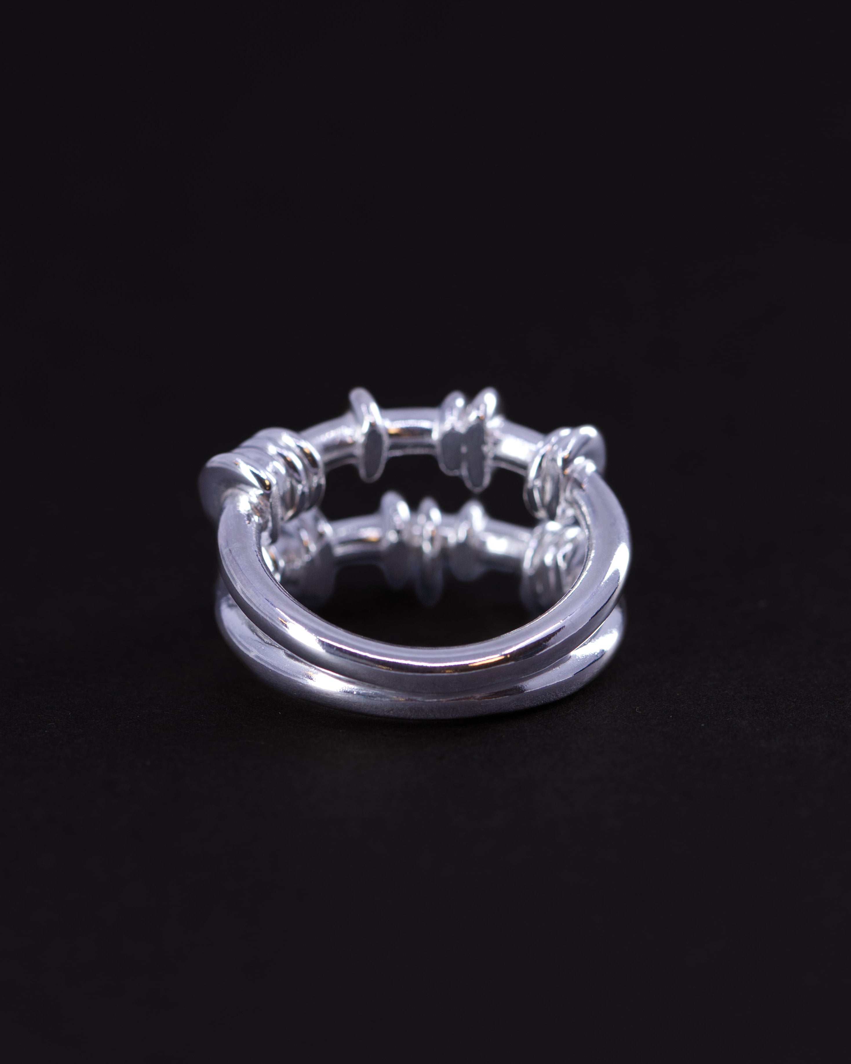 Jump ring, sterling silver